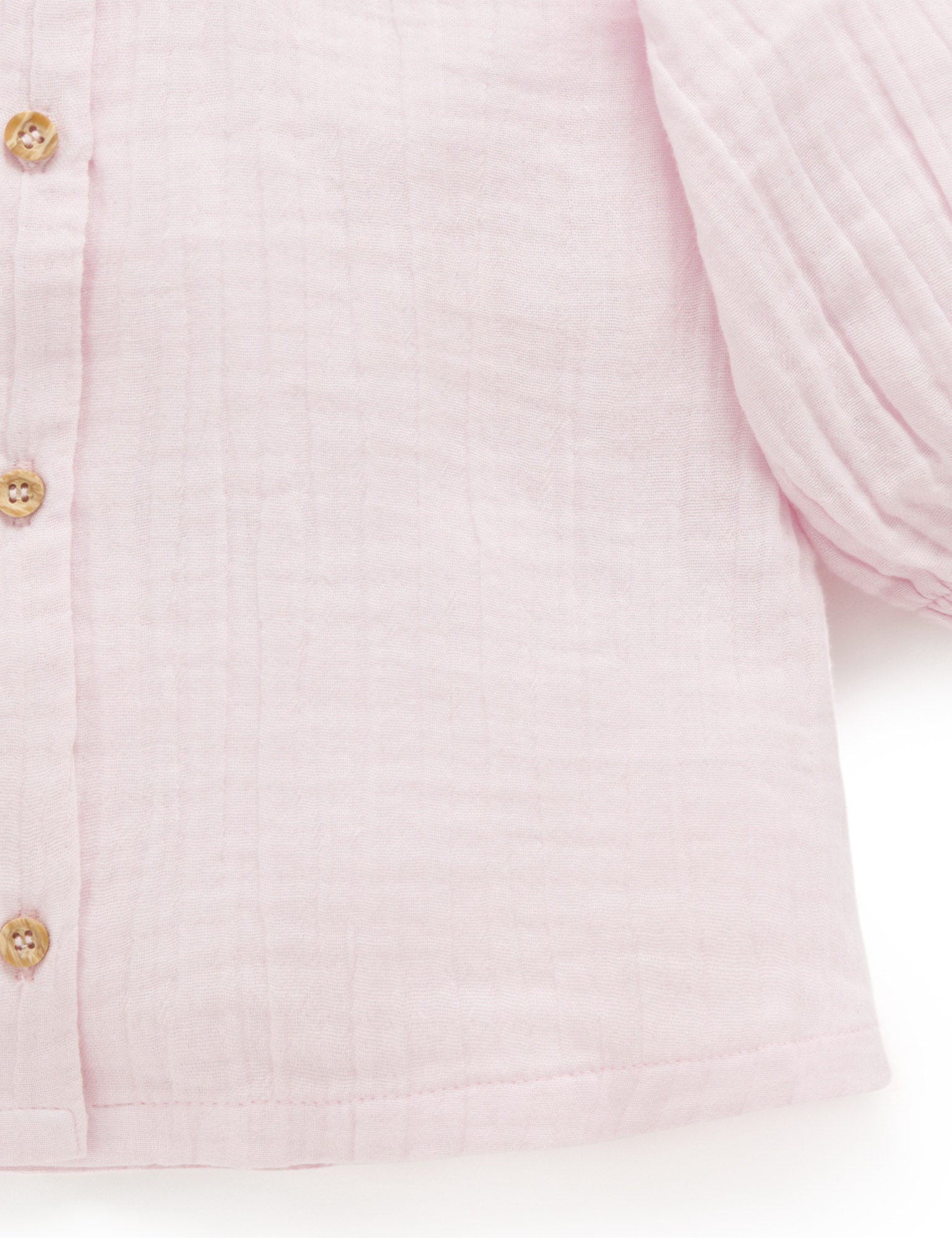 Purebaby Crinkle Blouse Blossom Baby Long Sleeve Baby Bunting AU