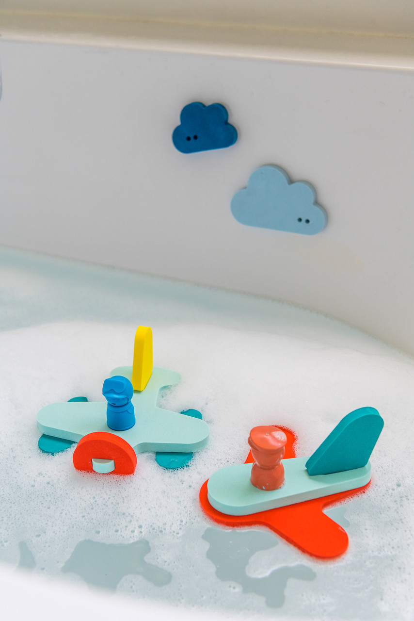 Quut Puzzle Friends Up In The Air Bath & Water Toys Baby Bunting AU