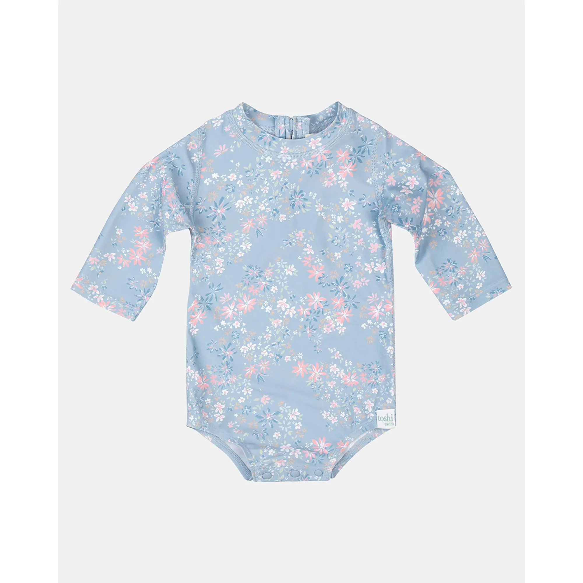 Toshi Swim Baby Onesie Longsleeve Classic - Athena Dusk