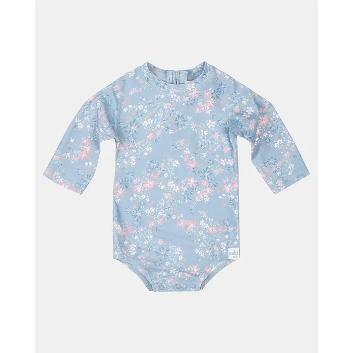 Toshi Swim Baby Onesie Longsleeve Classic - Athena Dusk