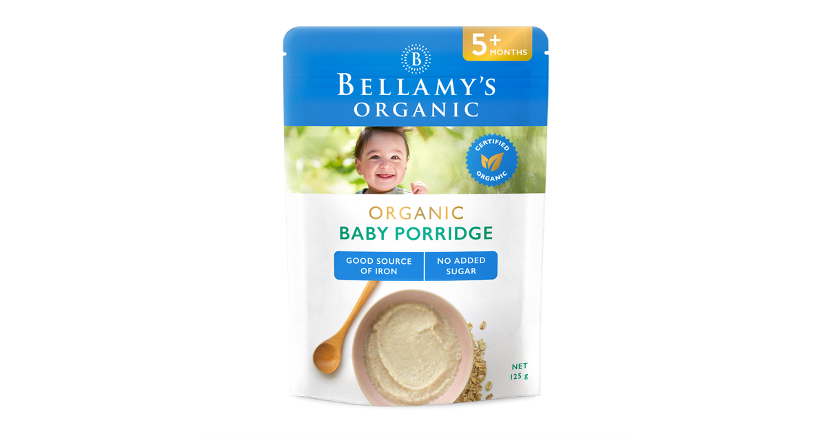 Bellamy's Organic Baby Porridge 125g Baby Bunting AU