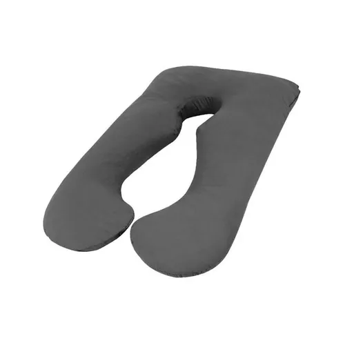 Woolcomfort Maternity Nursing Sleeping Body Pillow with Pillowcase - Grey