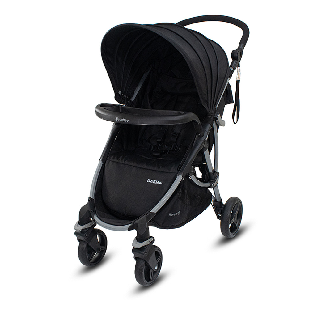Vee Bee Foldable Dash Pram Stroller Foldable Moon Shadow