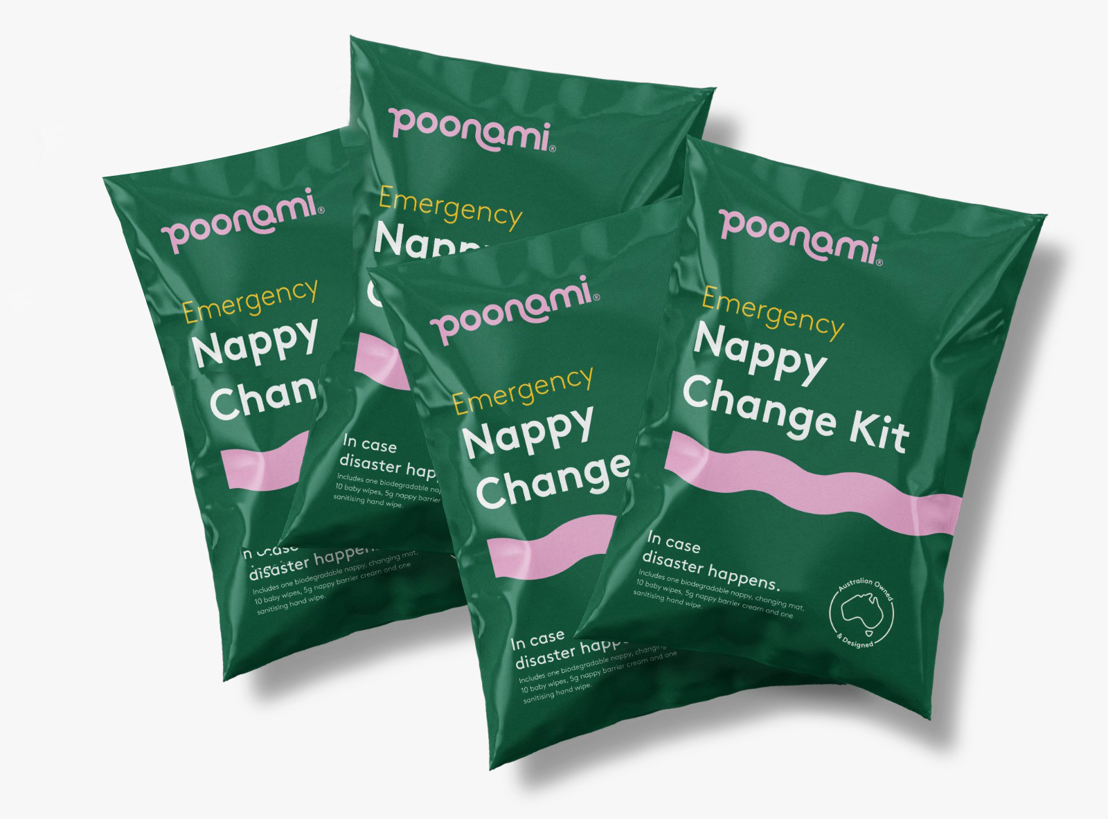 Poonami Nappy Change Kit, 5 Kits