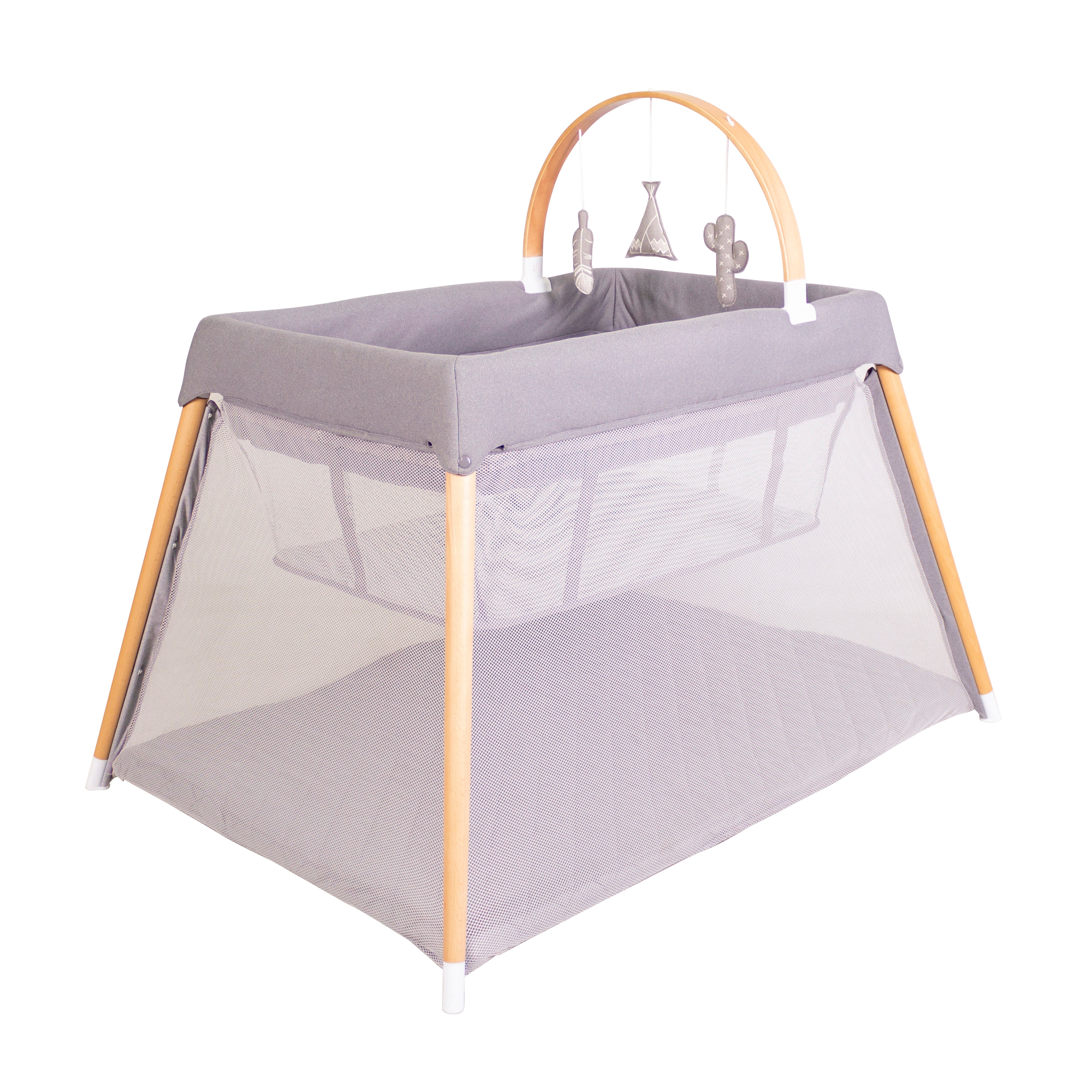 Bebe Care Zuri Timber Travel Cot Baby Bunting AU
