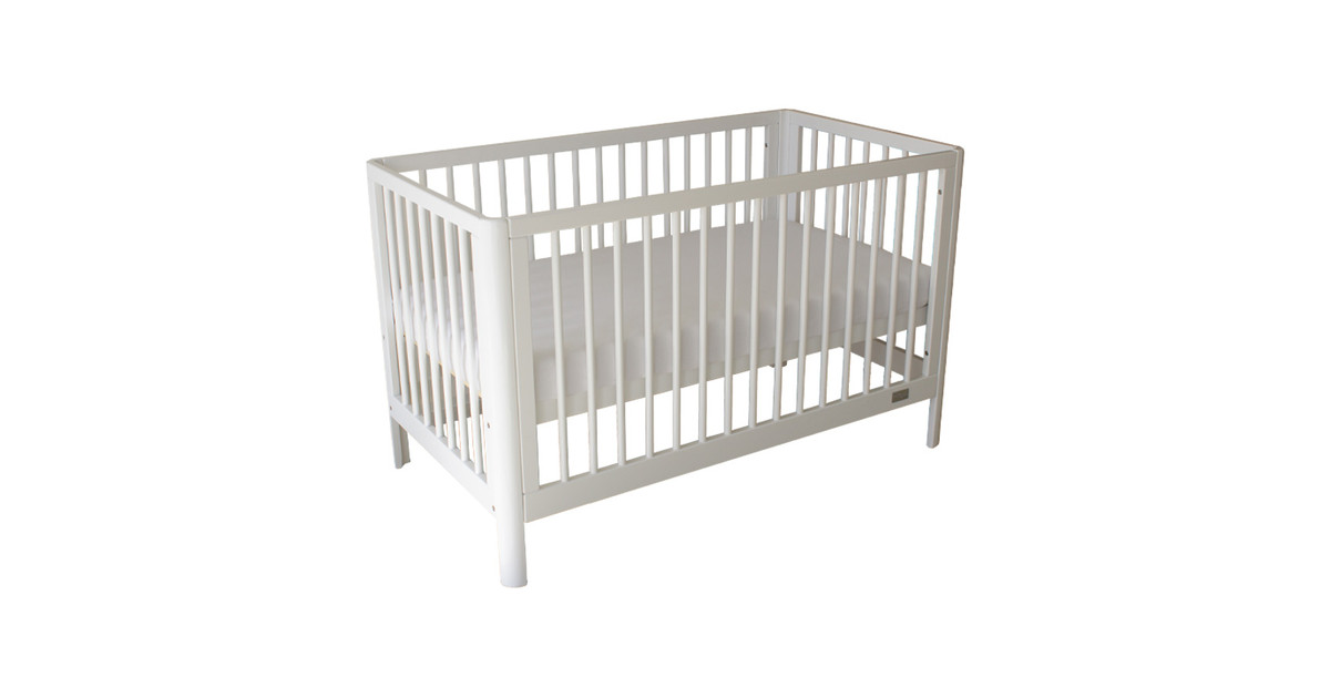 Babyhood Dune Cot Breathe Eze Cot Mattress White Baby Bunting AU