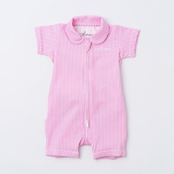 Dream With Baker Pink Stripe Dream Romper