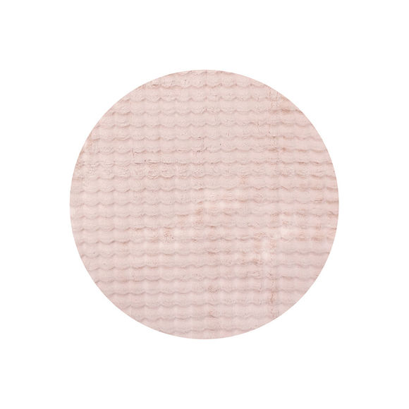 Wildwood Rugs Co Bubble Washable Rug - Blush