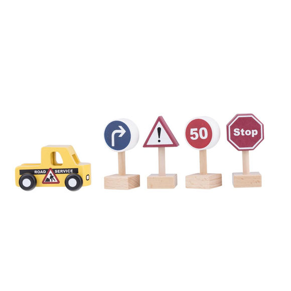Moover Toys Essentials Mini Car Set Road Work