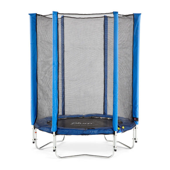 Plum Play AU 4ft Junior Trampoline with Springsafe Enclosure - Blue