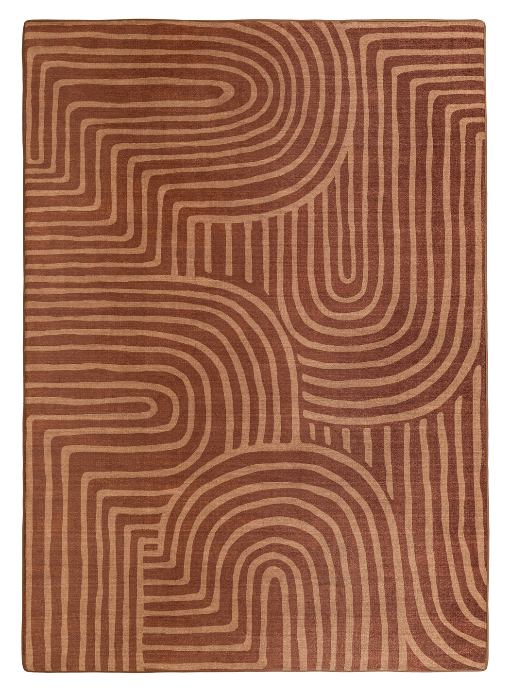 Miss Amara Leta Brown Abstract Rollie Pollie Playmat
