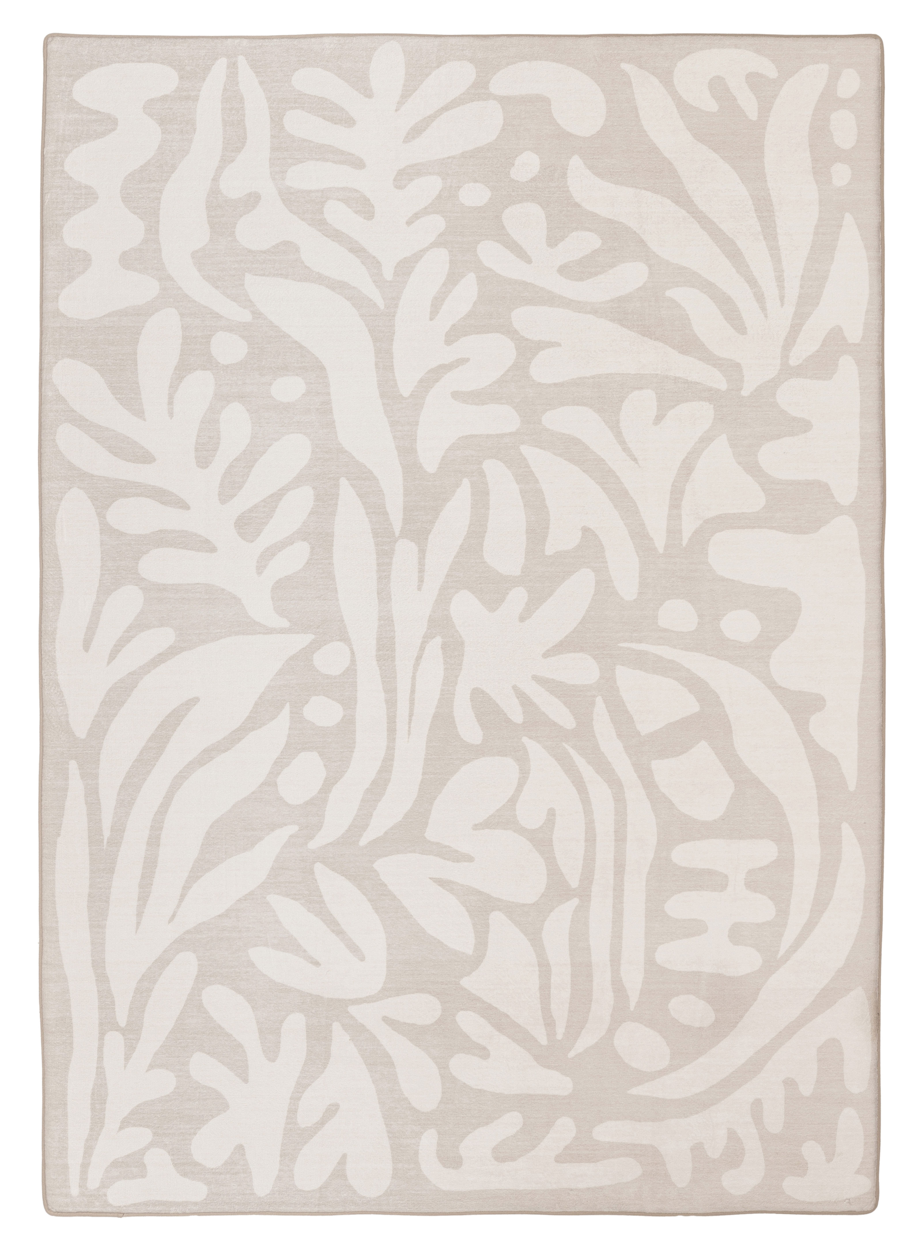 Miss Amara Didi Grey Cream Leaves Rollie Pollie Playmat