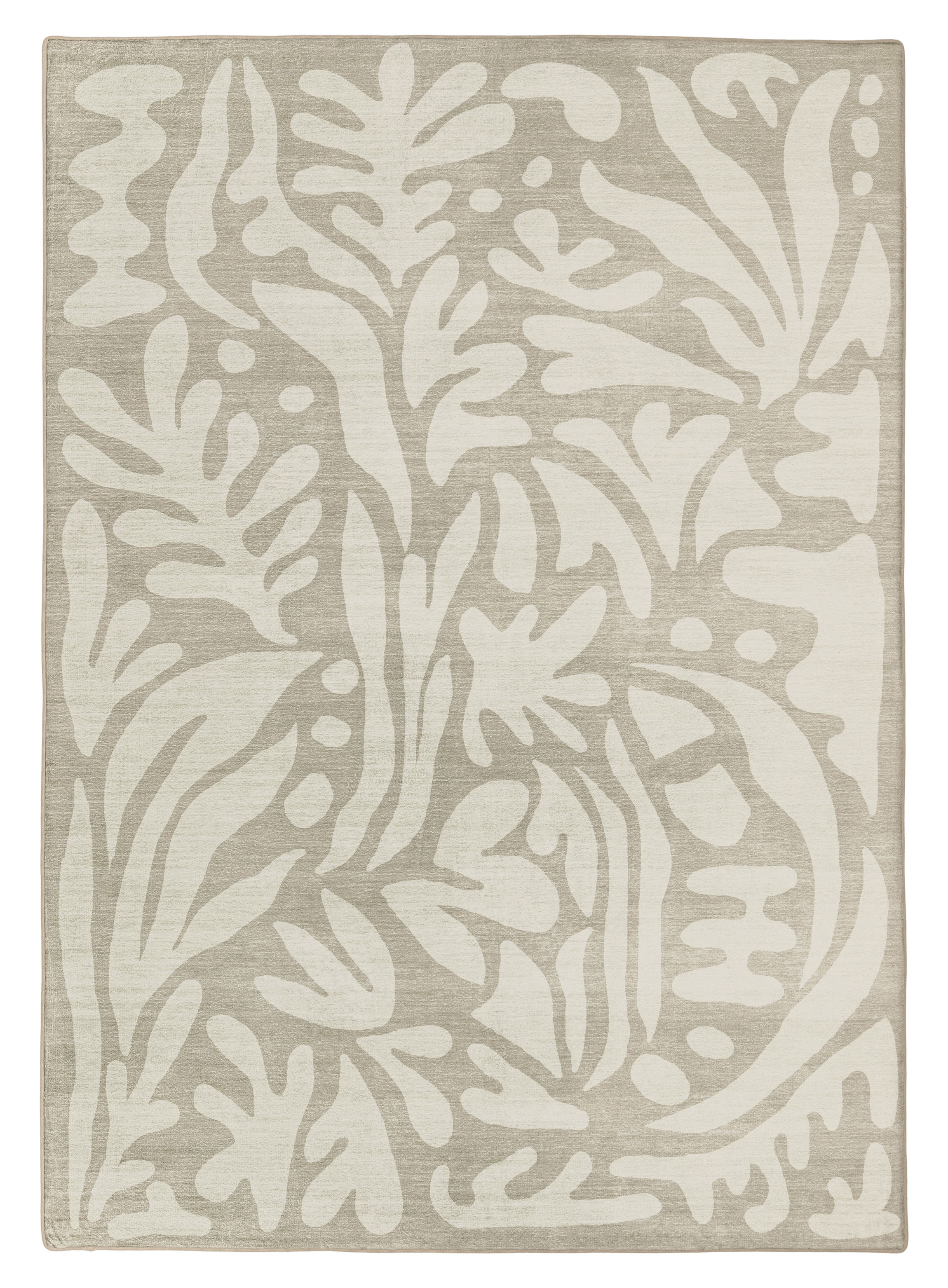 Miss Amara Gerda Green Grey Leaves Rollie Pollie Playmat