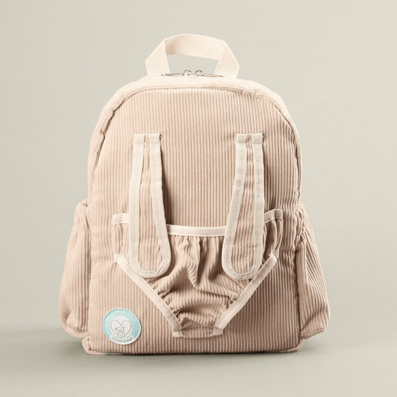 My Binkie Bear Cuddle & Carry Backpack - Sandcastle Safari