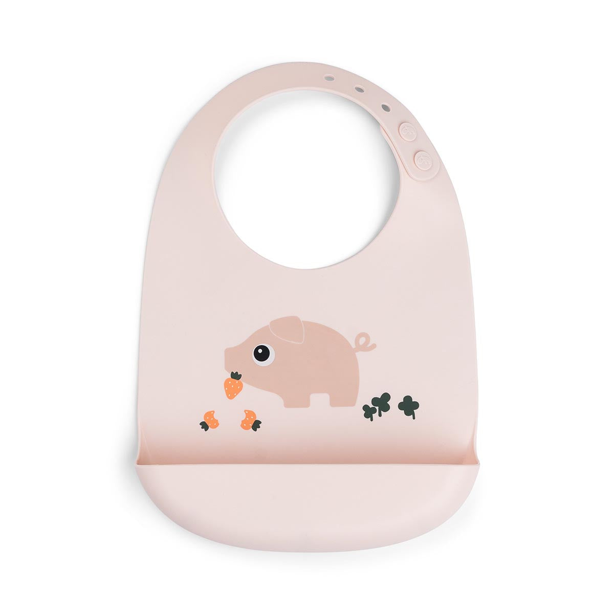 Done by Deer Silicone Bib Pigee, Powder