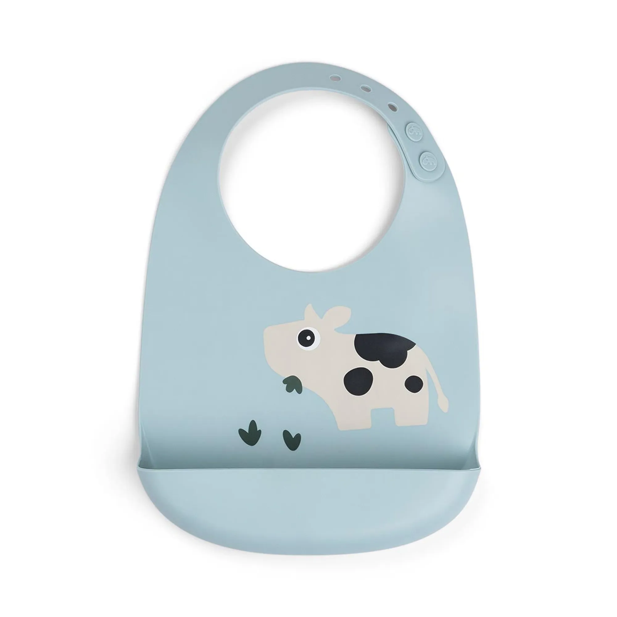 Done by Deer Silicone Bib Dottie - Blue