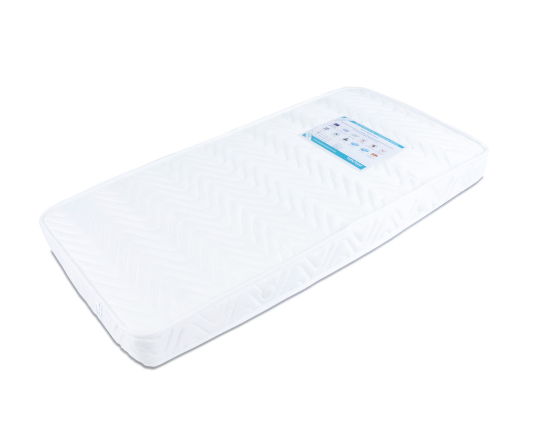 Babyhood My First Breathe Eze Innerspring Cot Mattress, 1200mm x 600mm