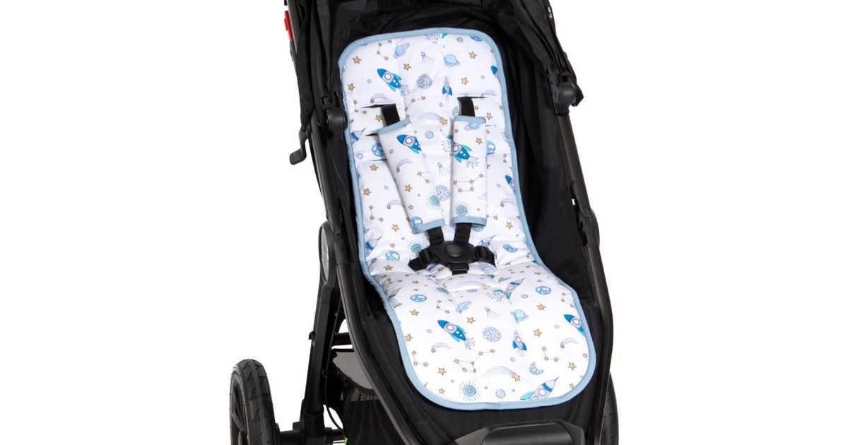 Pram Rts All4Ella Universal Pram Liner - Blast Off | Baby Bunting AU