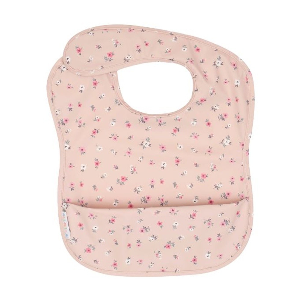 All4Ella Recycled Pouch Bib, Daisy