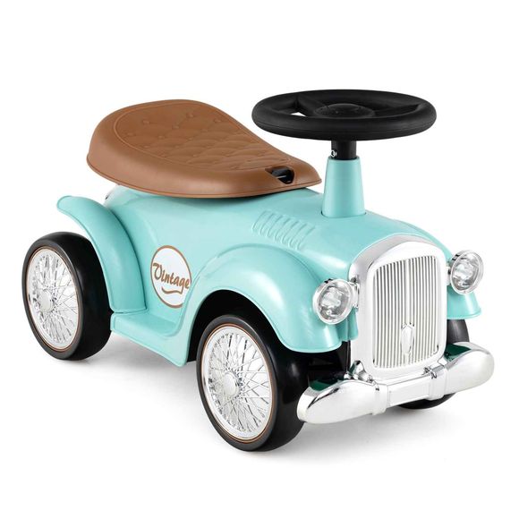 Baby Joy Foot to Floor Riding Car Retro Ride On Toy Walker Vehicle w/Storage & EVA Wheels Green