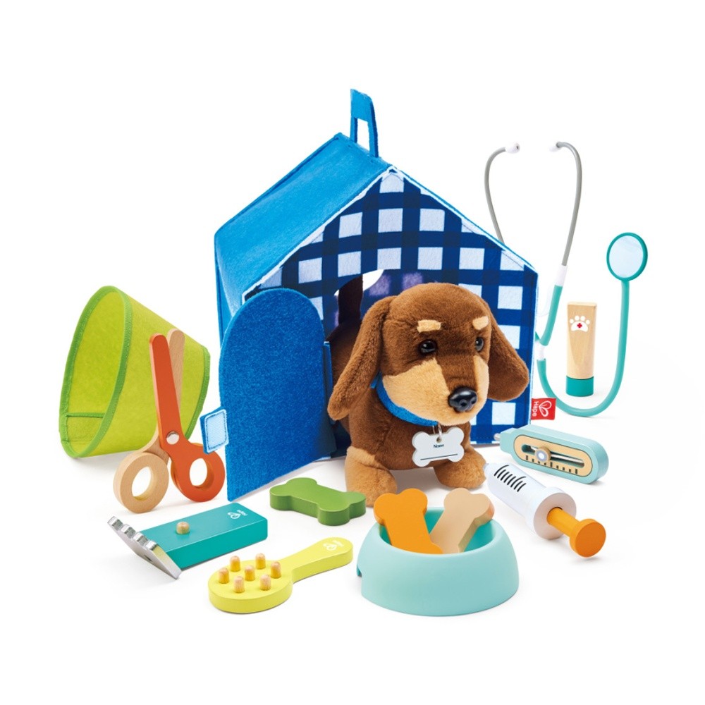 Hape Puppy Care Clinic Vet Set