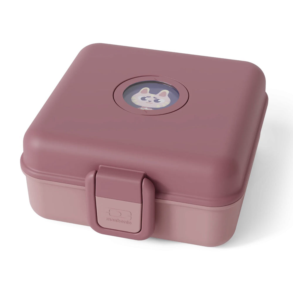 Monbento Sandwich Lunch Box Snacky, Pink Blush