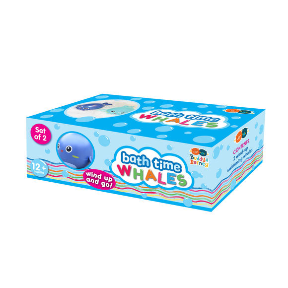 Buddy & Barney Bath Time Wind Up Whales