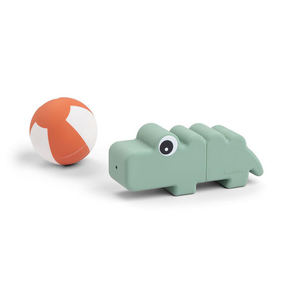 Done By Deer Bath Squirter Toy - Croco Green