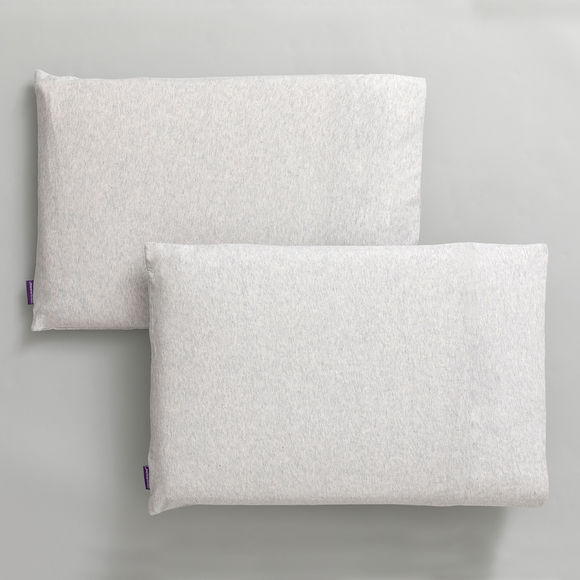 Jersey Cotton Pillow Case for ClevaFoam® Toddler Pillow – Twin Pack