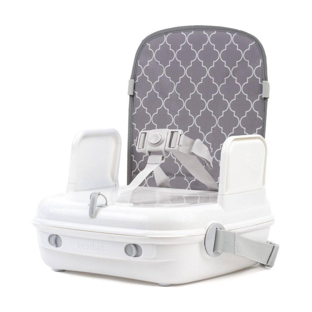 Benbat Yummi Go Portable Booster Seat with Travel Case, Grey