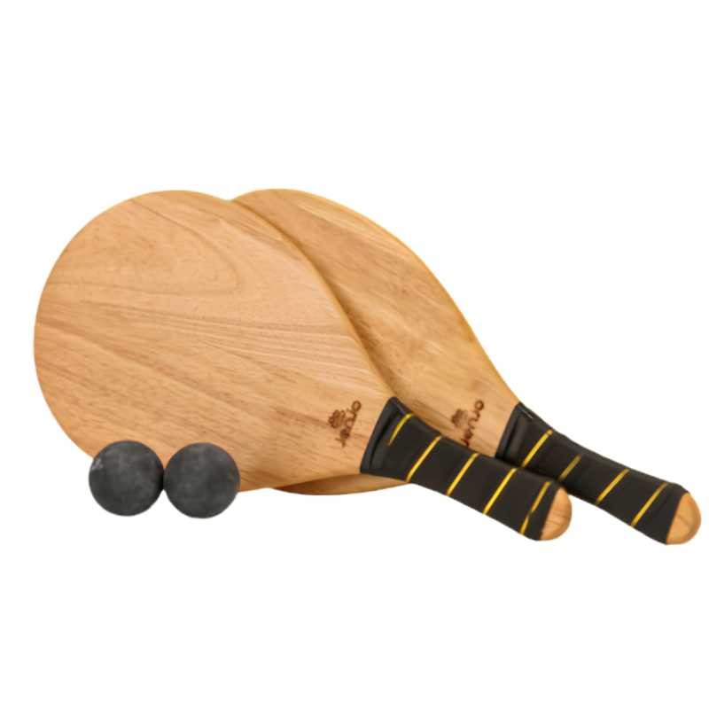 Jenjo Games Wooden Frescobol Set