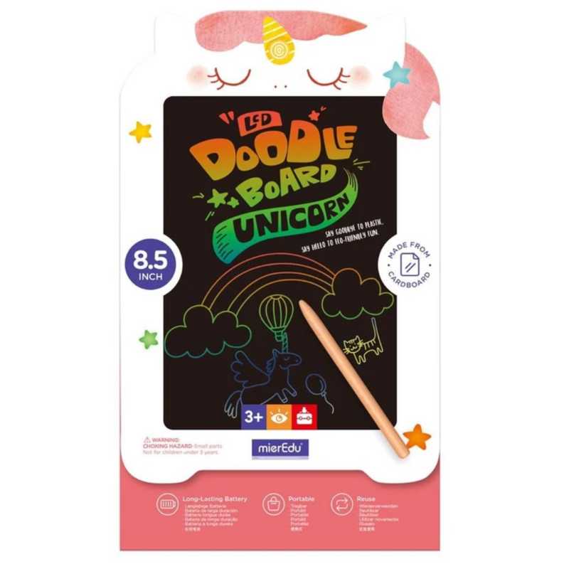 Happy Distribution LCD Doodle Bear, Unicorn
