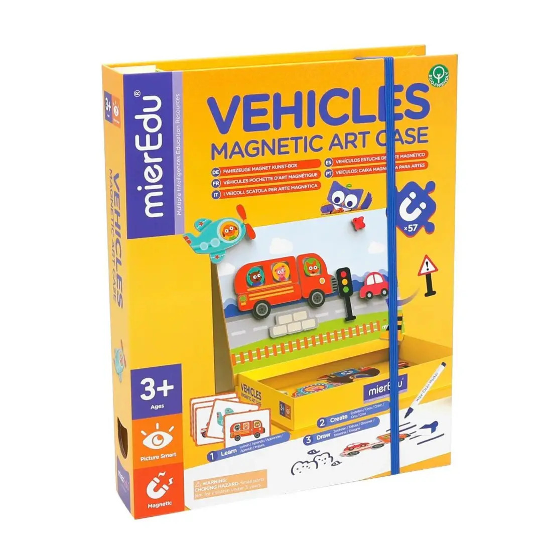Happy Distribution Magnetic Art Case, Vehicles