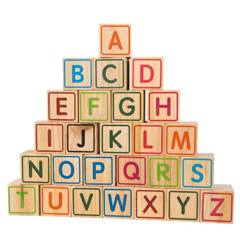 Jenjo Games ABC Blocks 9cm