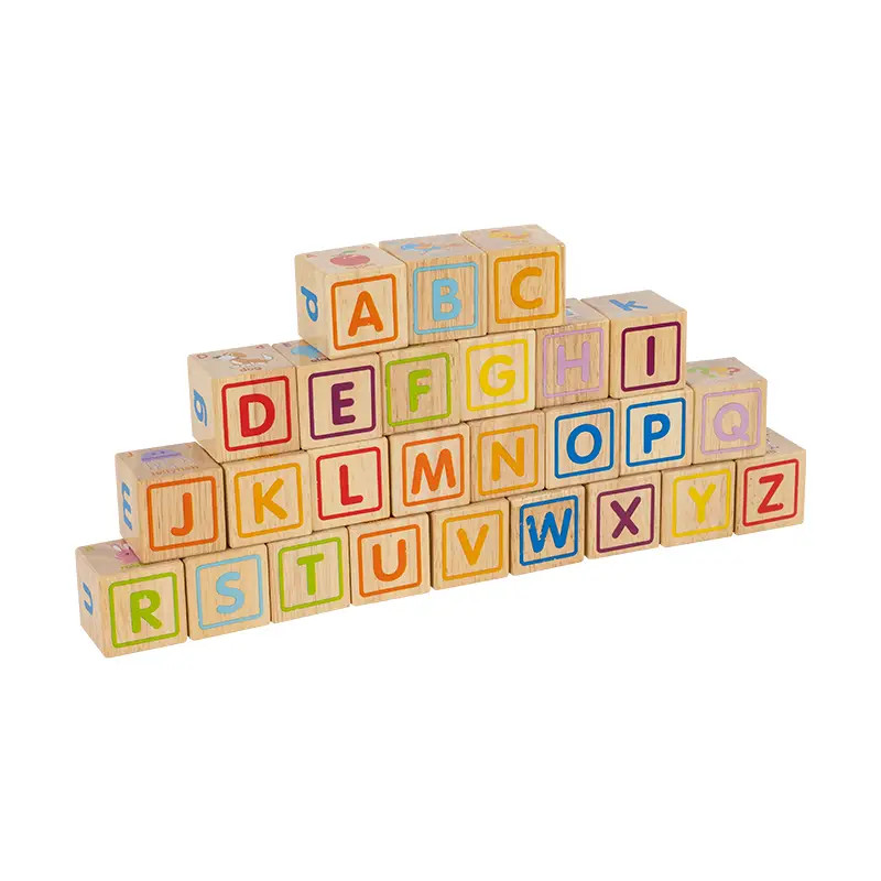 Jenjo Games ABC Blocks 4cm