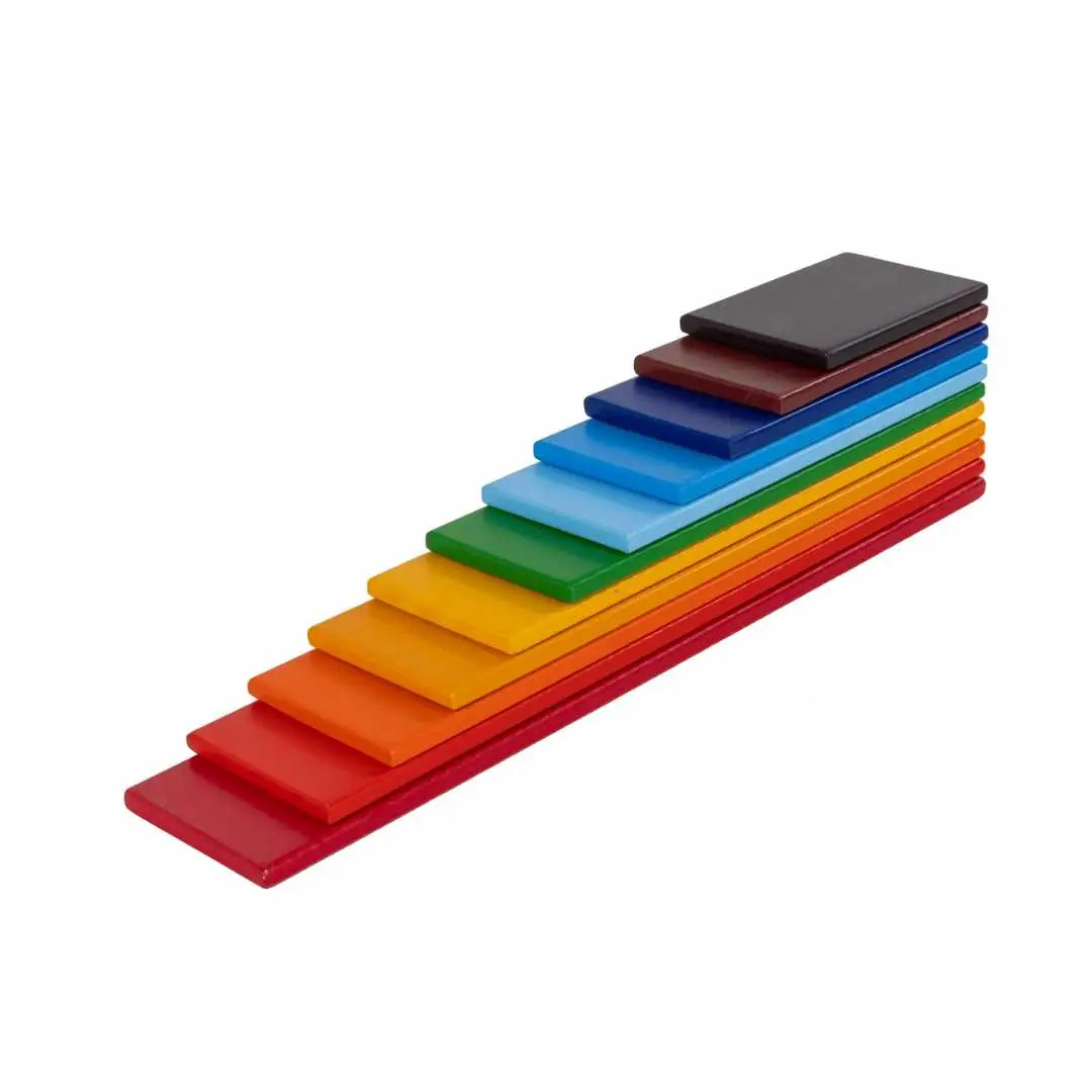 Jenjo Games Wooden Rainbow Planks