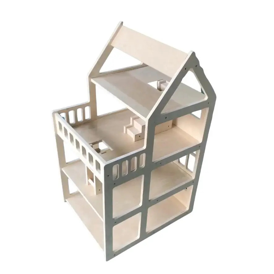 Jenjo Games Wooden Doll House