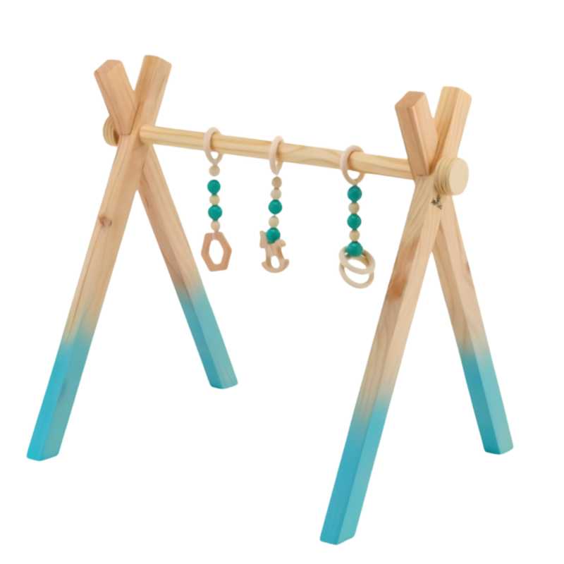 Jenjo Games Baby Play Gym, Rubberwood