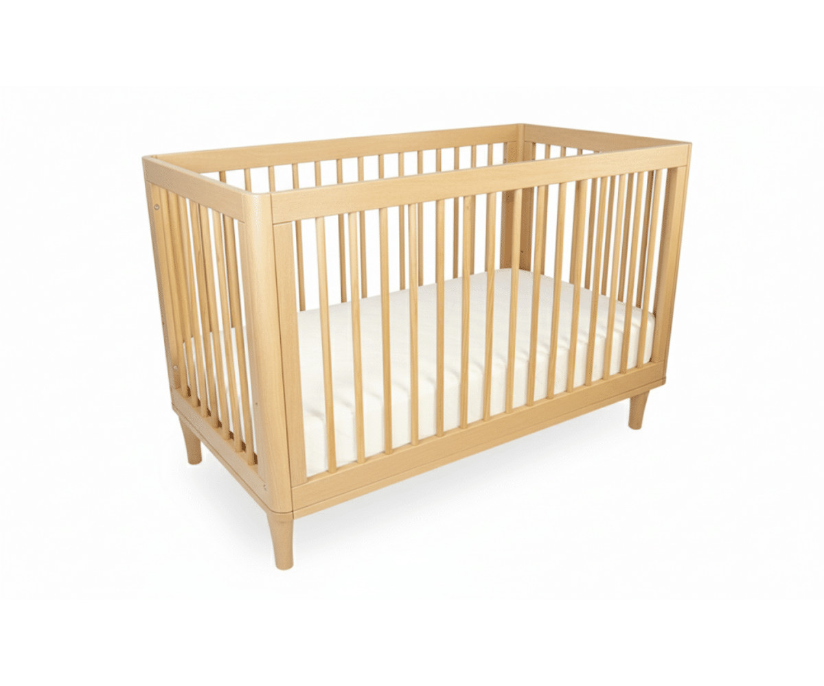 Babyhood Riya Cot, Beige