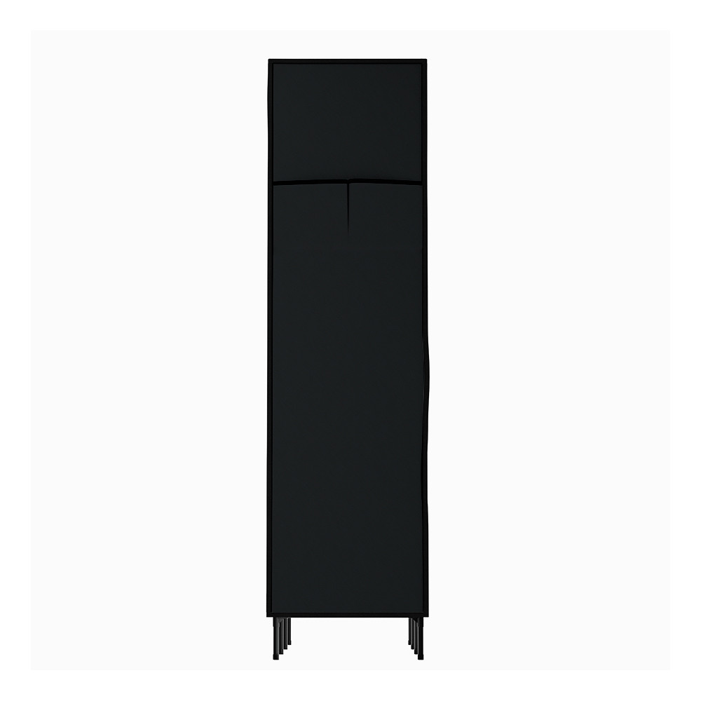 Artiss Large Portable Closet Wardrobe with Shelf, Black
