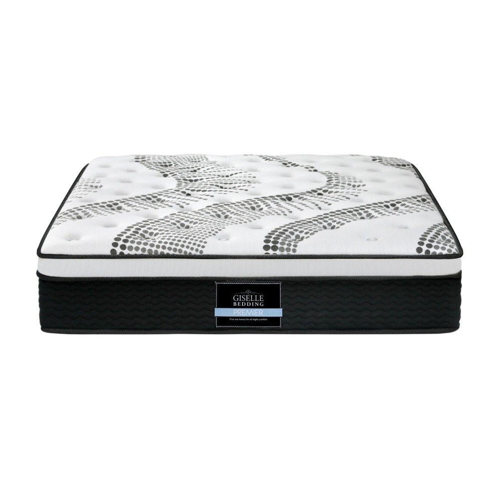 Giselle Bedding Euro Top Super King Mattress, 32cm