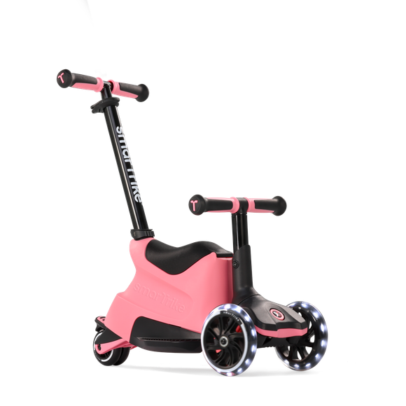SmarTrike Xtend Ride-On With Extendable Handlebar Salmon Pink