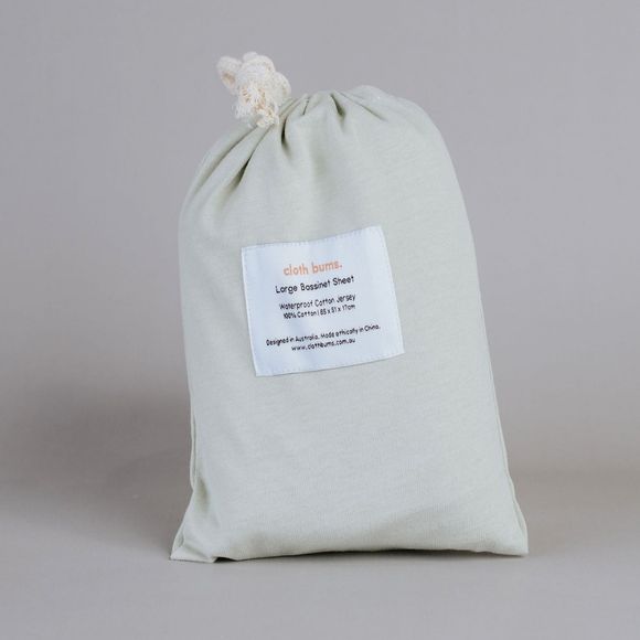 Cloth Bums Co-Sleeper Waterproof Sheet - Sage Green