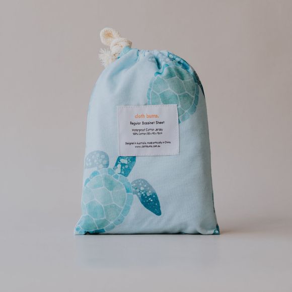 Cloth Bums Regular Bassinet Waterproof Sheet - Float On