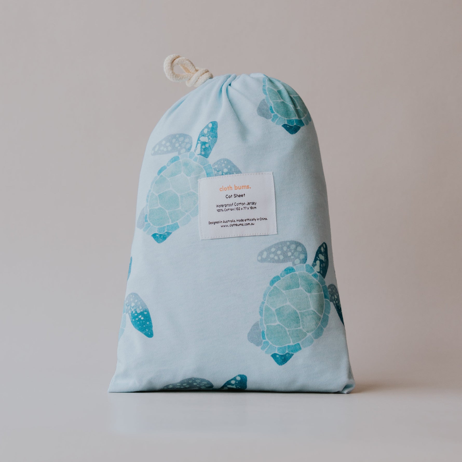Cloth Bums Waterproof Cot Sheet, Float On
