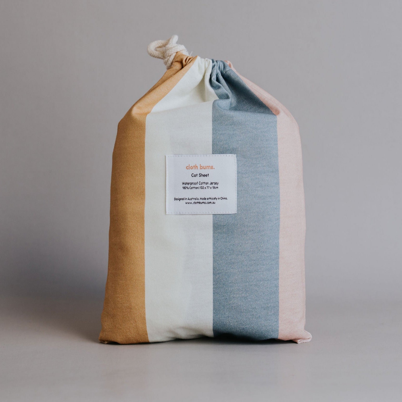 Cloth Bums Waterproof Cot Sheet, Gelato