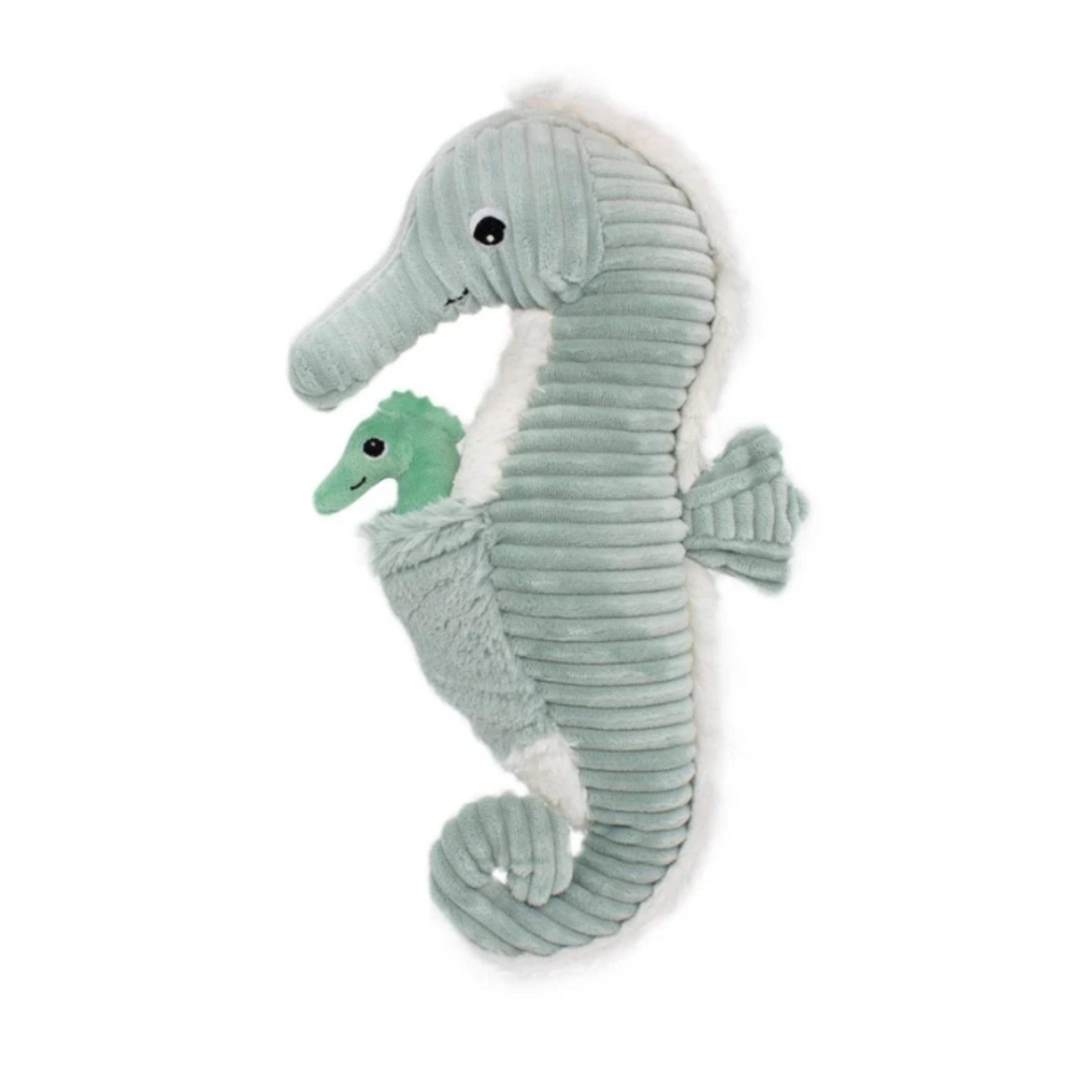 Les Ptipotos Papadpi the Bluehorse Dad & Baby, Mint