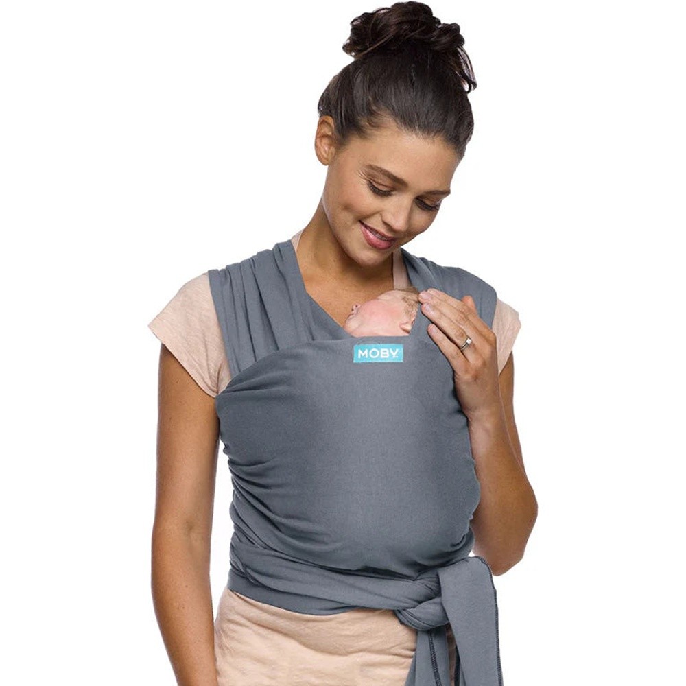 Moby Classic Wrap Baby Carrier - Flint