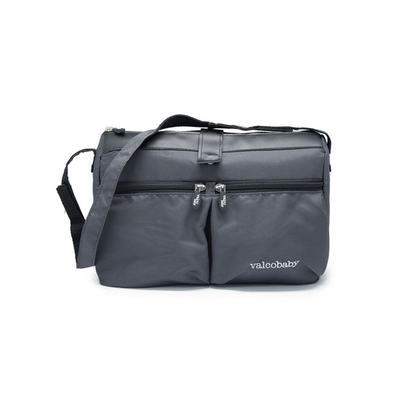 Veebee Pram Carry All Caddy Organiser Universal Fit with Pockets - Grey