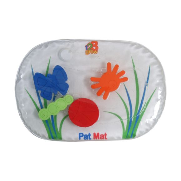 123 Grow Pat Mat Junior Water Filled Tummy Time Mat - Bug